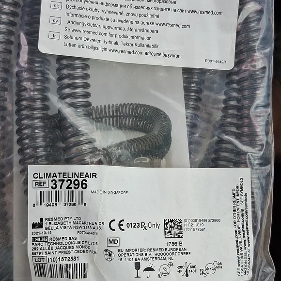 NIP☆ ResMed ClimateLineAir Heated Tubing - Picture 2 of 2